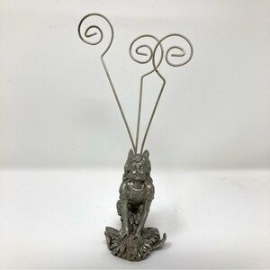 Pewter fairy picture holder